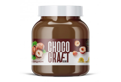 Шоколадная паста ChocoCraft с фундуком 320 г