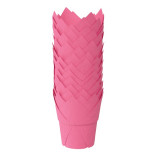 Форма тюльпан для маффинов рожева, 50*90 мм
