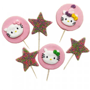 Цукрові фігурки Hello Kitty
