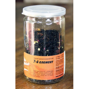 Чорний чай з пелюсток жасмину 7 елемент, 100 г