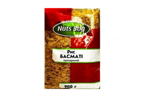 Пропаренный рис Басмати, 900 г