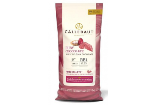 Шоколад розовый Ruby Barry Callebaut 47.3%, 10 кг