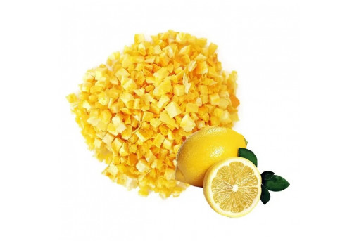 Цедра лимона шматочками