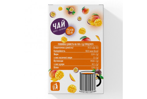 Чай c манго и маракуйя в стиках 50 г