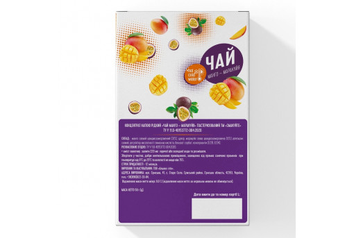 Чай c манго и маракуйя в стиках 50 г