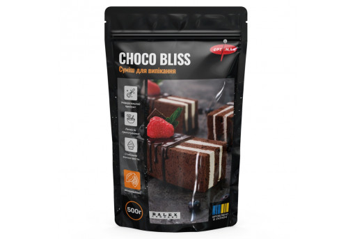 Суміш для випікання маффінів Choco Bliss 500 г, ТМ Оптіма