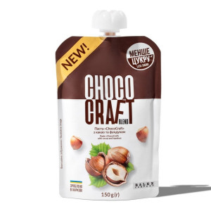 Шоколадная паста ChocoCraft с фундуком 150 г