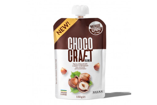 Шоколадна паста ChocoCraft з фундуком 150 г