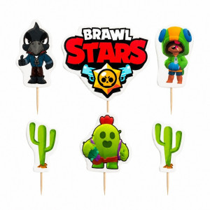 Сахарные фигурки Brawl Stars