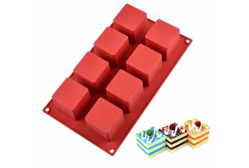 Силиконовая форма Кубики 38*17