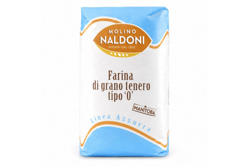 Итальянская пшеничная мука Manitoba Azzurra тип 0, Molino Naldoni