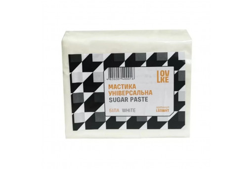 Мастика универсальная белая LOVKE, 500 г