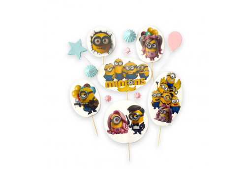 Сахарные фигурки Миньоны