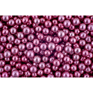 Цукрові перлини рожеві 5 мм