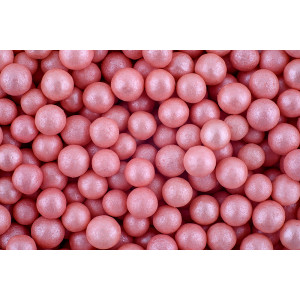 Цукрові перлини перламутрові рожеві