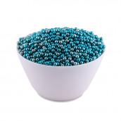 Сахарные жемчужины голубые 5 мм