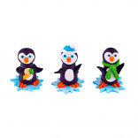 Сахарные фигурки Пингвины