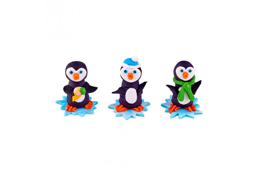 Сахарные фигурки Пингвины